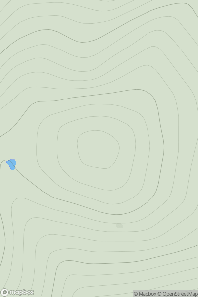 Thumbnail image for Mid Field [Shetland Islands] [HU315839] showing contour plot for surrounding peak
